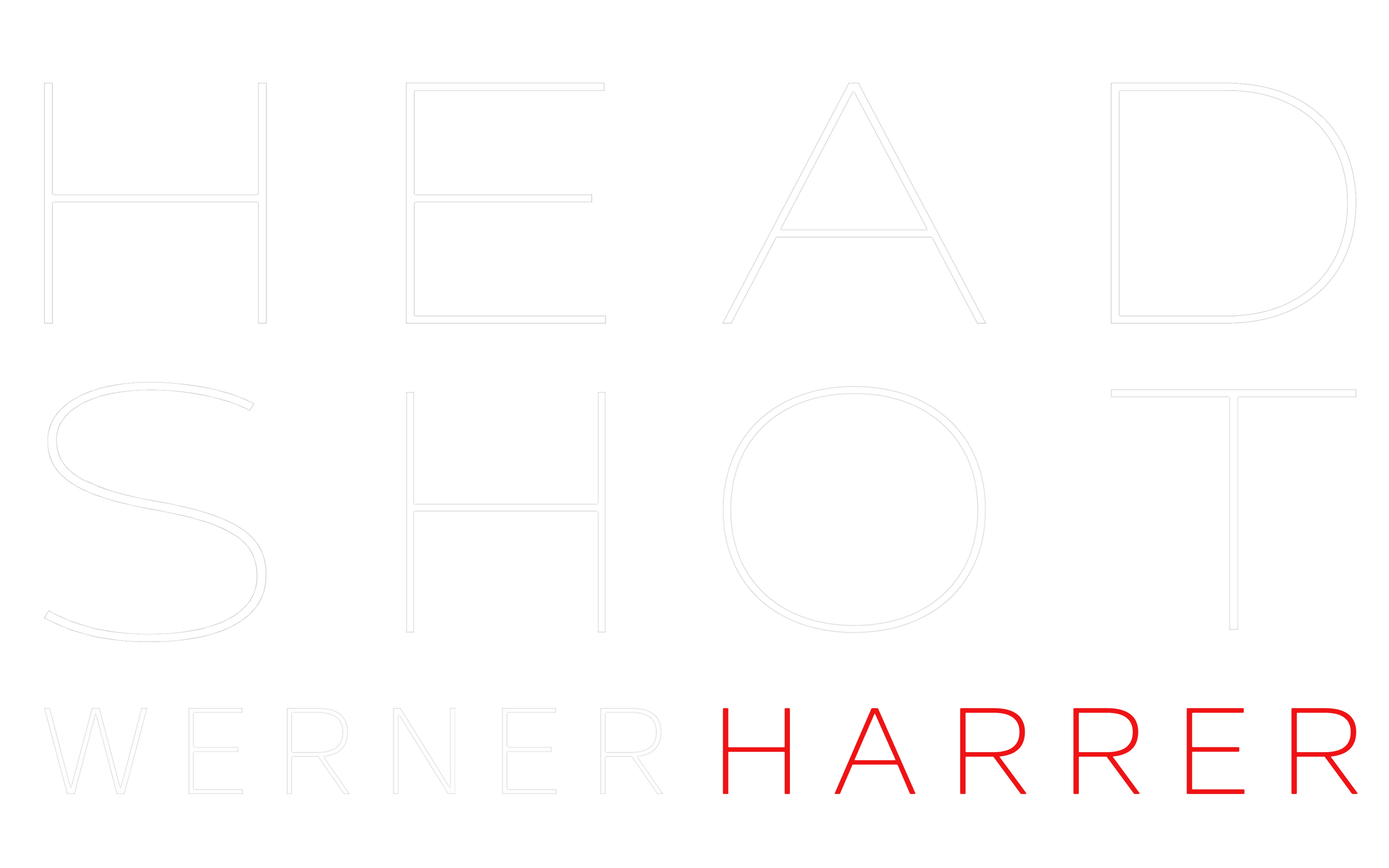 HEADSHOT | Werner Harrer